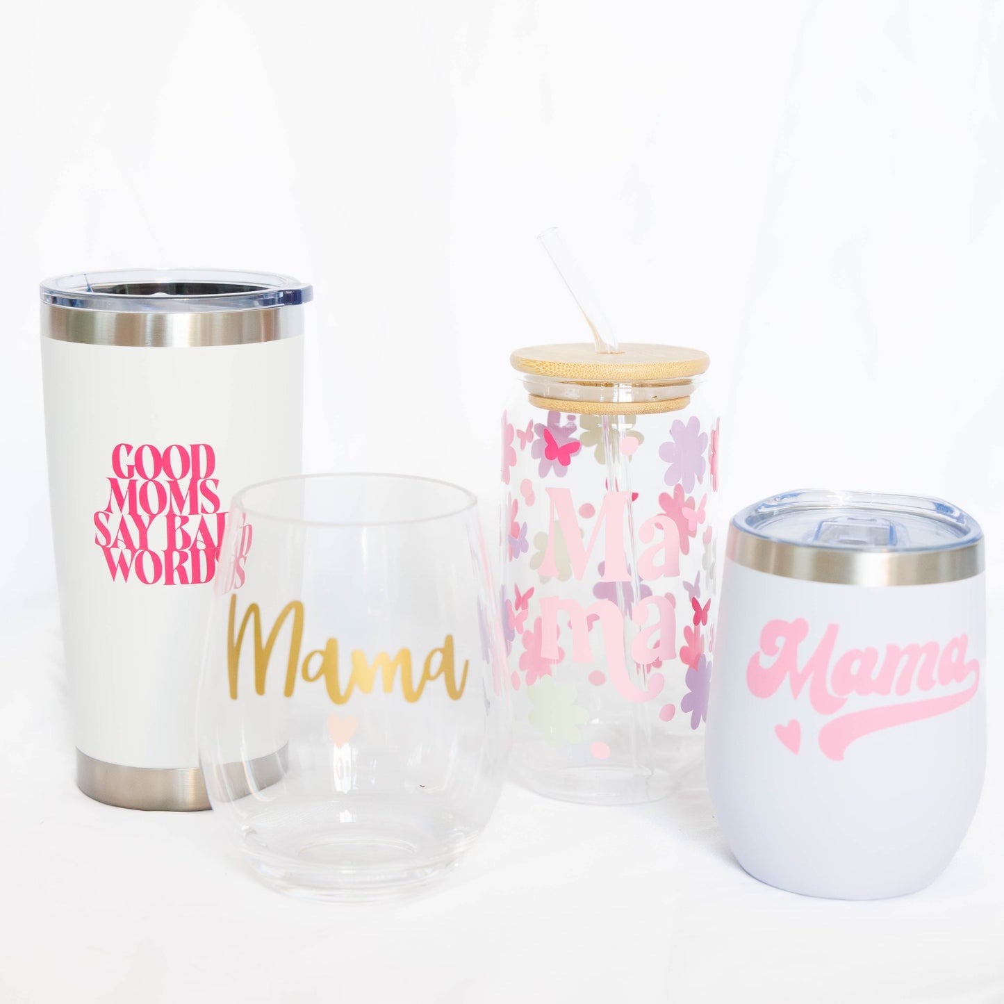 Mama Wine Glass & Tumbler | Mother's Day Gift for Mom